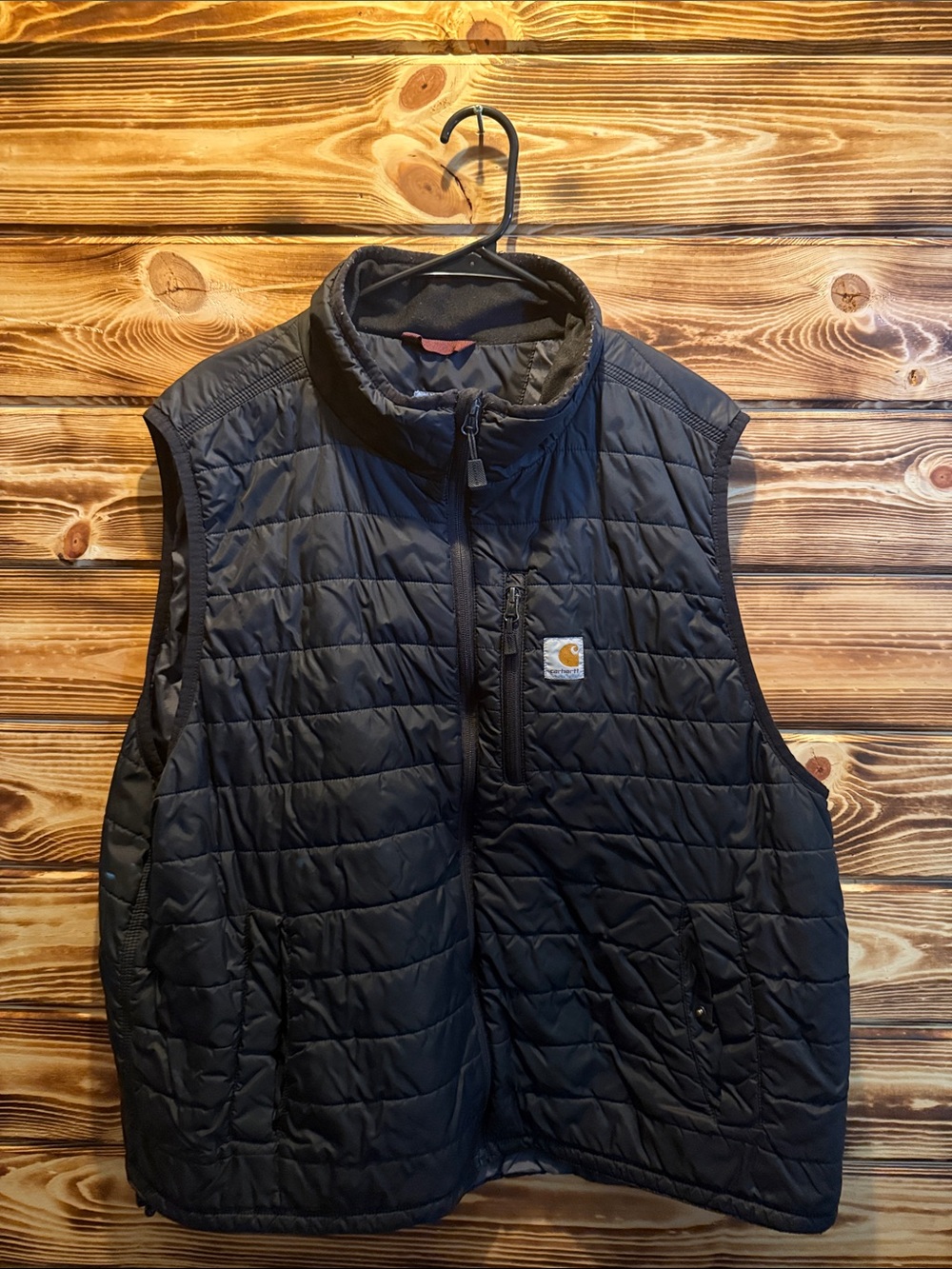 Carhartt Black Quilted Puffer Vest